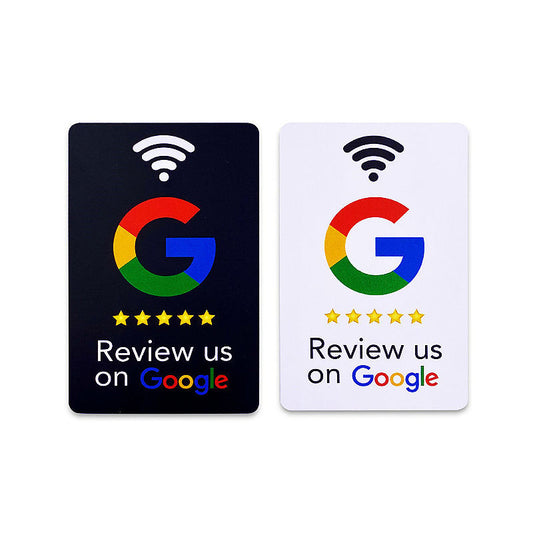 Google Review Card for Staff