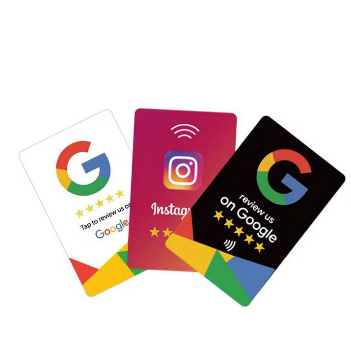 Google Review Card for Staff