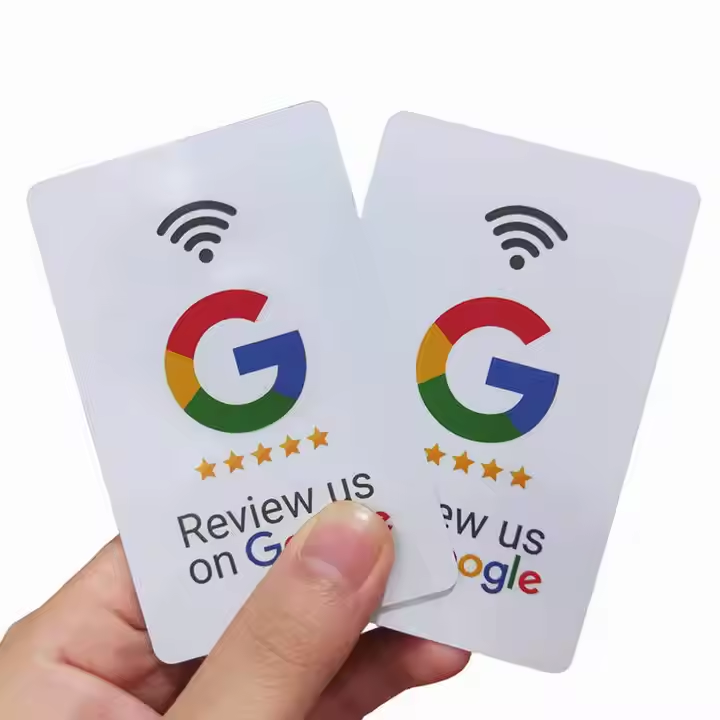 Google Review Card for Staff